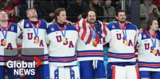Why the US men's hockey team is facing backlash for call with Trump