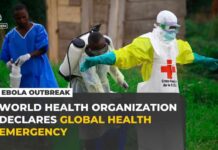 WHO declares global health emergency over the Ebola outbreak in DR Congo, Uganda