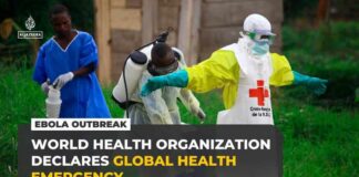 WHO declares global health emergency over the Ebola outbreak in DR Congo, Uganda