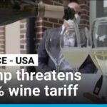 Europe vs. Trump: Tariff Ultimatum Trump threatens 100% tariff on French wines unless digital tax dropped • FRANCE 24 English