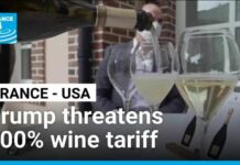 Trump threatens 100% tariff on French wines unless digital tax dropped • FRANCE 24 English