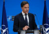 A government official speaking at a NATO press briefing