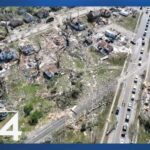 Devastating tornado damage in Wisconsin