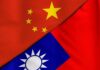 Independence Bombshell Rattles Beijing Flags of China and Taiwan overlapped diagonally