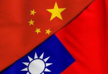 Independence Bombshell Rattles Beijing Flags of China and Taiwan overlapped diagonally