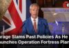 Military Crackdown Collides With Maritime Law Reform Leader Nigel Farage Unveils Operation Fortress To Stop UK Channel Crossings | DWS News | AC14
