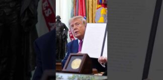 Trump signs order to rename Lake Ontario to 'Lake America'