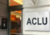 ACLU office entrance sign