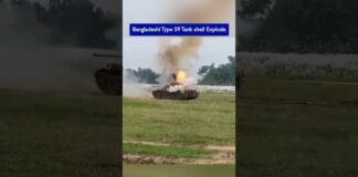Bangladesh Army Type 59 Tank Explodes During Live-Fire Exercise
