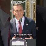 DOJ Crackdown Ignites Election Firestorm Attorney General Todd Blanche on SCOTUS decision