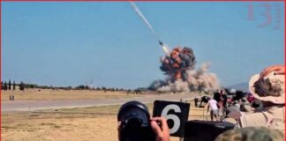 Greek F-4 Phantom crashes at air show: Dramatic footage captures aftermath