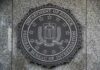 FBI seal mounted on a granite wall