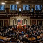 U.S. House chamber filled with lawmakers before a session