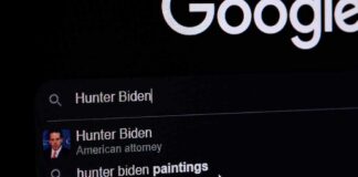 computer screen showing a search engine query with suggestions