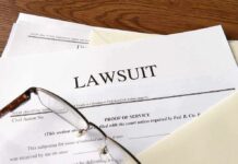 Celebrity Deepfakes CRUSHED In NY Blitz Legal documents labeled lawsuit on a desk